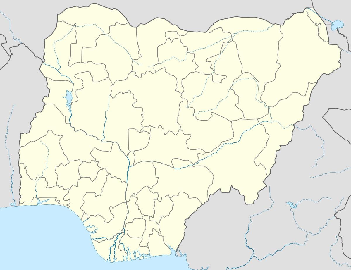 Mappa di desertificazione in nigeria