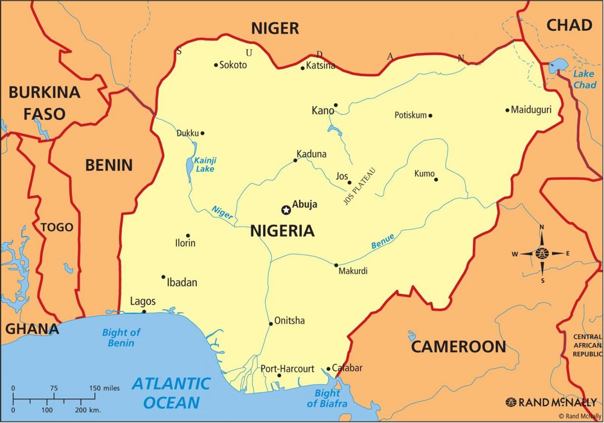 la nigeria mappa