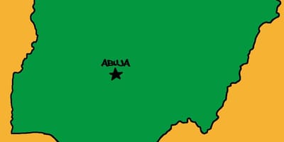 Mappa di capitale della nigeria 