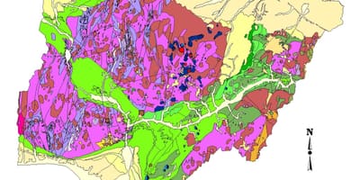 Mappa geologica nigeria
