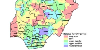 Mappa economica nigeria