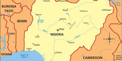 La nigeria mappa
